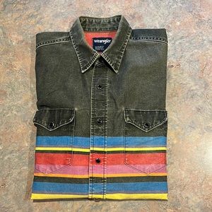 Vintage Mens Classic Wrangler Brushpopper